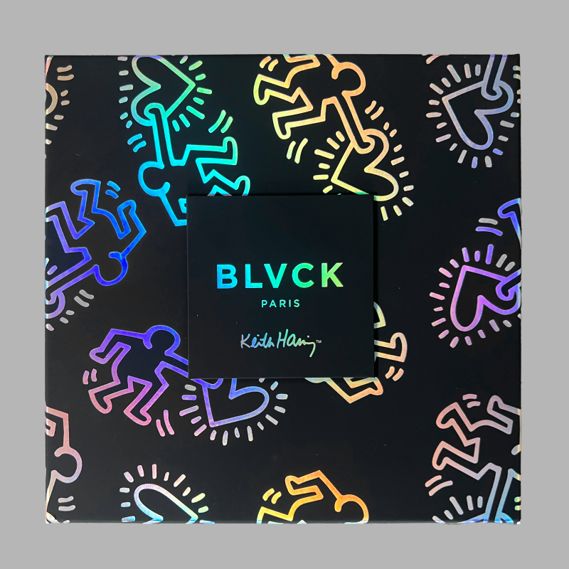 Blvck X Keith Haring Square Pillowcase image