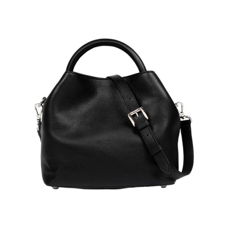 Bon Bon Cross Body - Black Soft Grained Dollaro Leather image