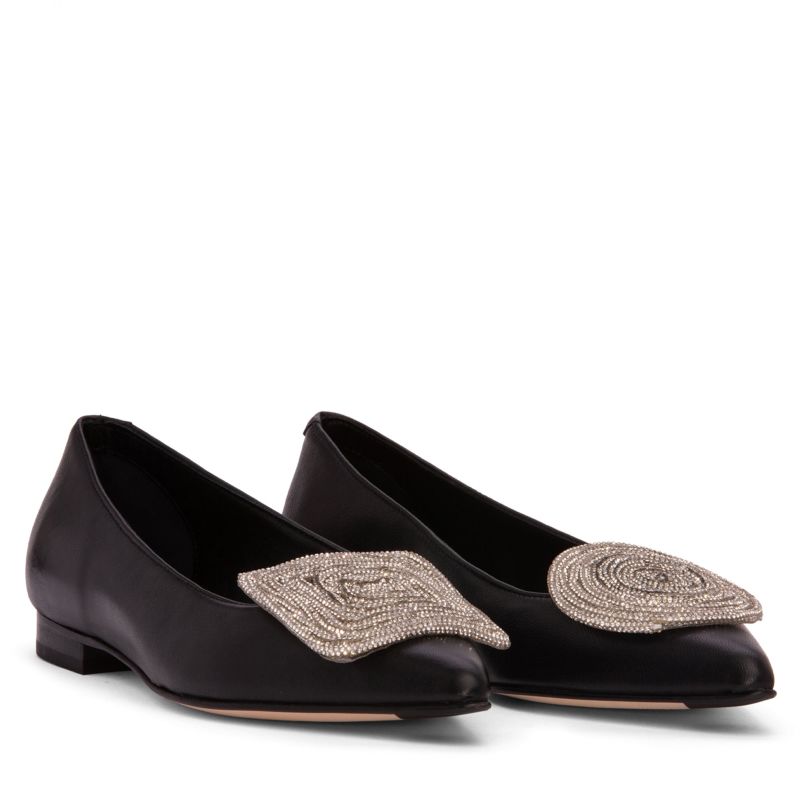 BEAUTIISOLES Made In Italy Leather Giuliana Flats