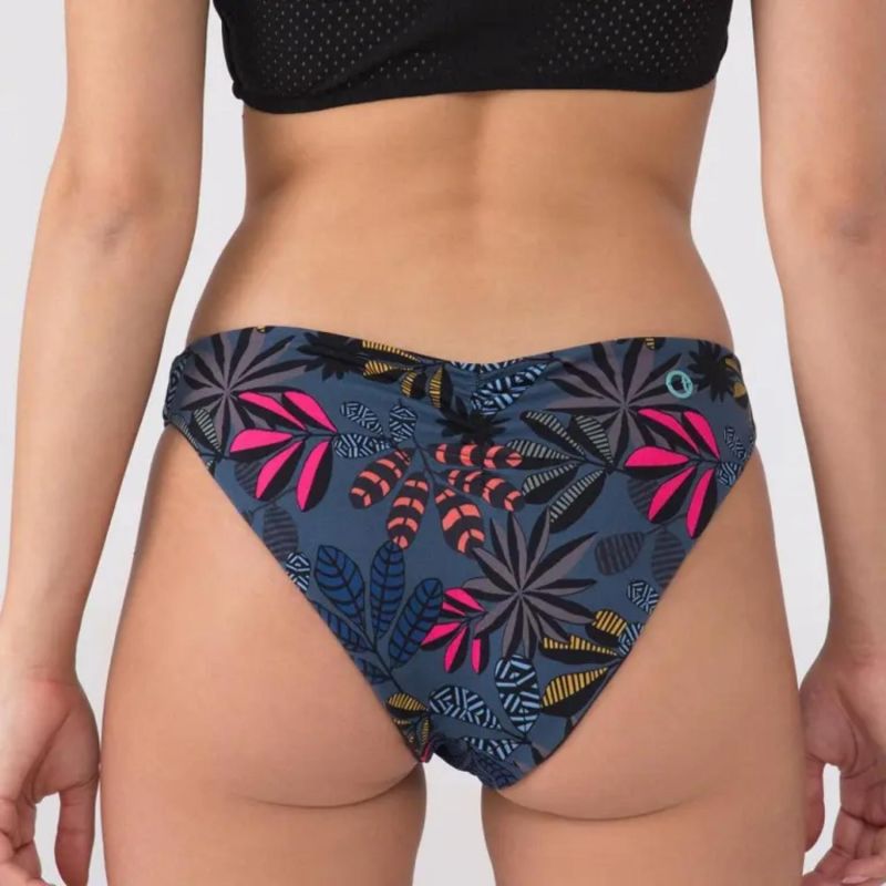 Boracay Bikini Bottom – Exotic Jungle & Black image