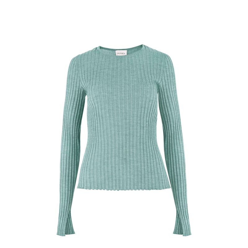 Brera 100% Merino Long-Sleeve Top Mint *Limited Edition* image