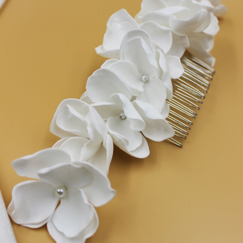 Bridal Flower Comb Buckle Elly image