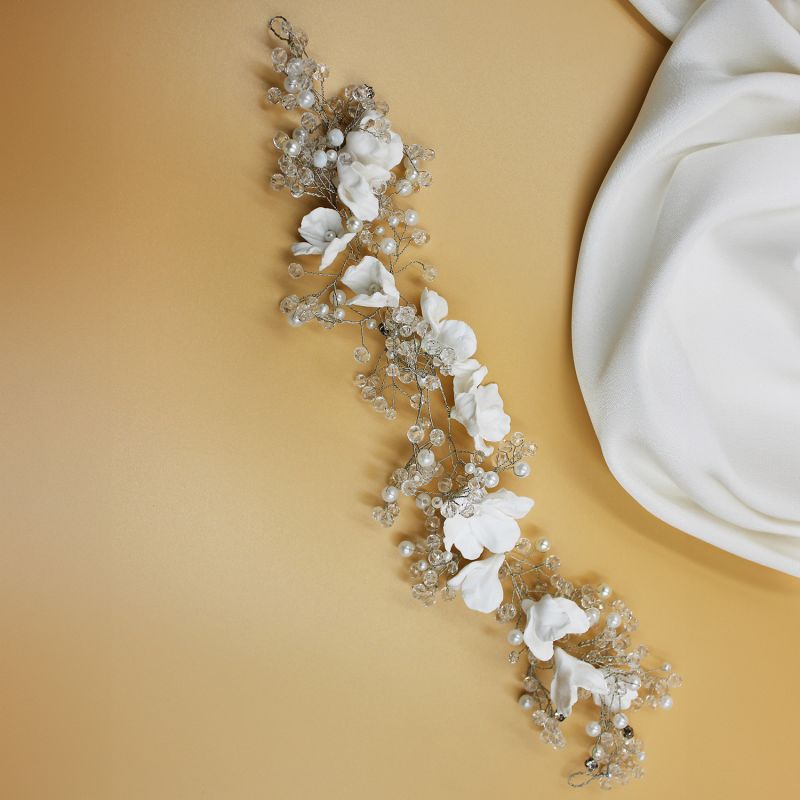 Bridal Flower Headpiece Elsa image