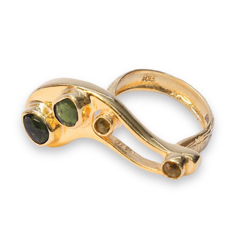 Bridge Gold Ring image