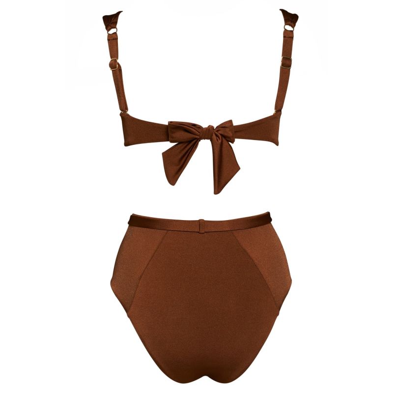 Bronzite Seashell Classic High Waist Bottom image