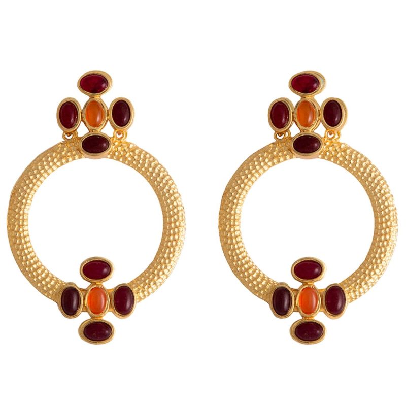 Red Orange Madison Hoops image