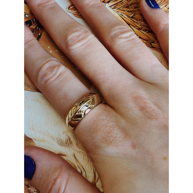 Vintage Aztec Dome Ring image