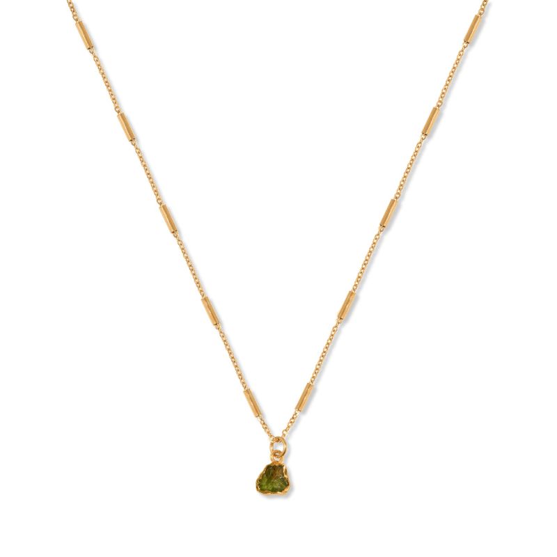 18Ct Peridot Necklace image