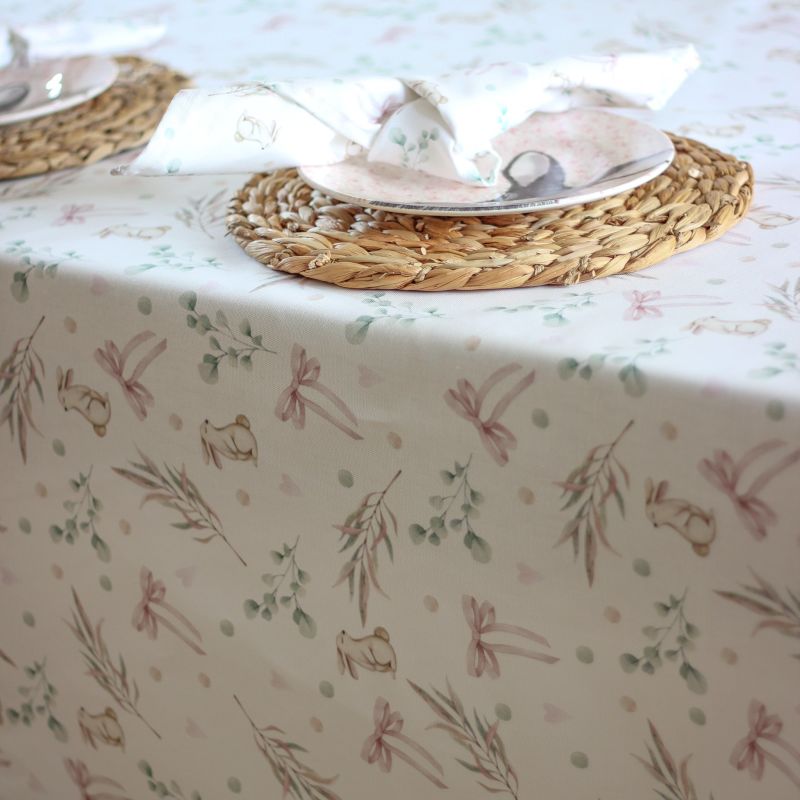 Bunnies & Bows Tablecloth image