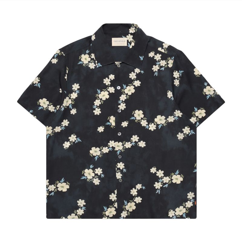 Busey Shirt - Dark Navy Floral Print image