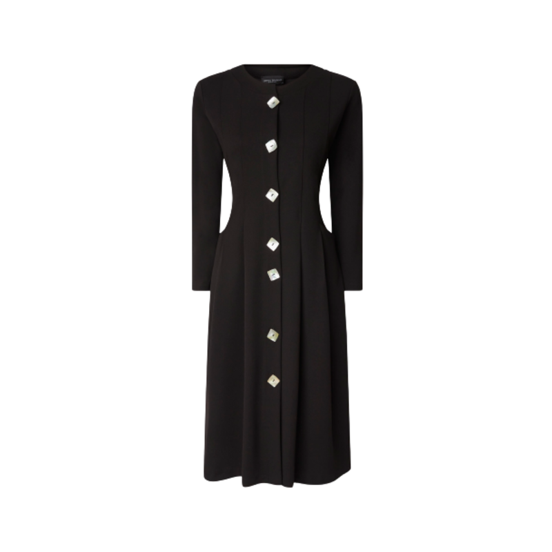 Buttoned Pocket Midi Dress James Lakeland Wolf & Badger