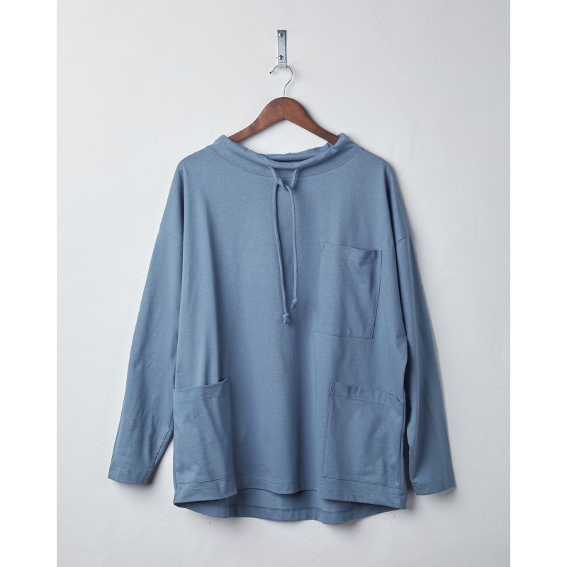 The 3032 Tie Neck Smock – Teal image