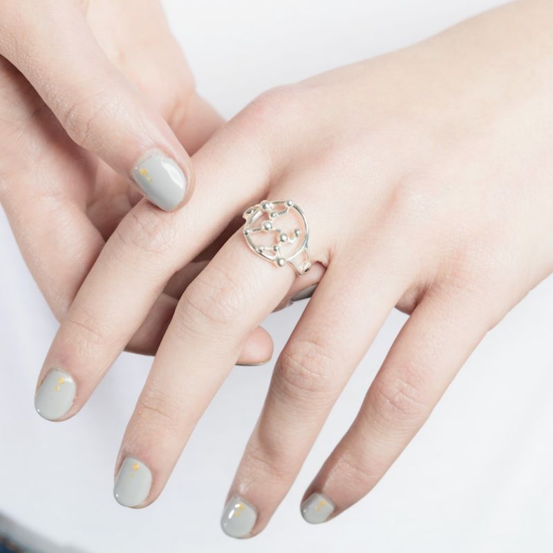 Aries Astrology Ring | Yasmin Everley Jewelry | Wolf & Badger