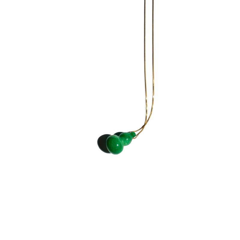 Bottle Jade Pendant Necklace image