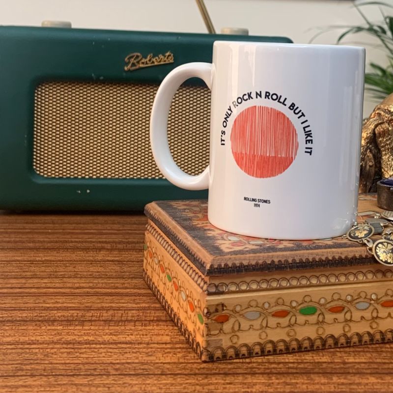 Rolling Stones It'S Only Rock N Roll (But I Like It) Retro Ceramic Mug image