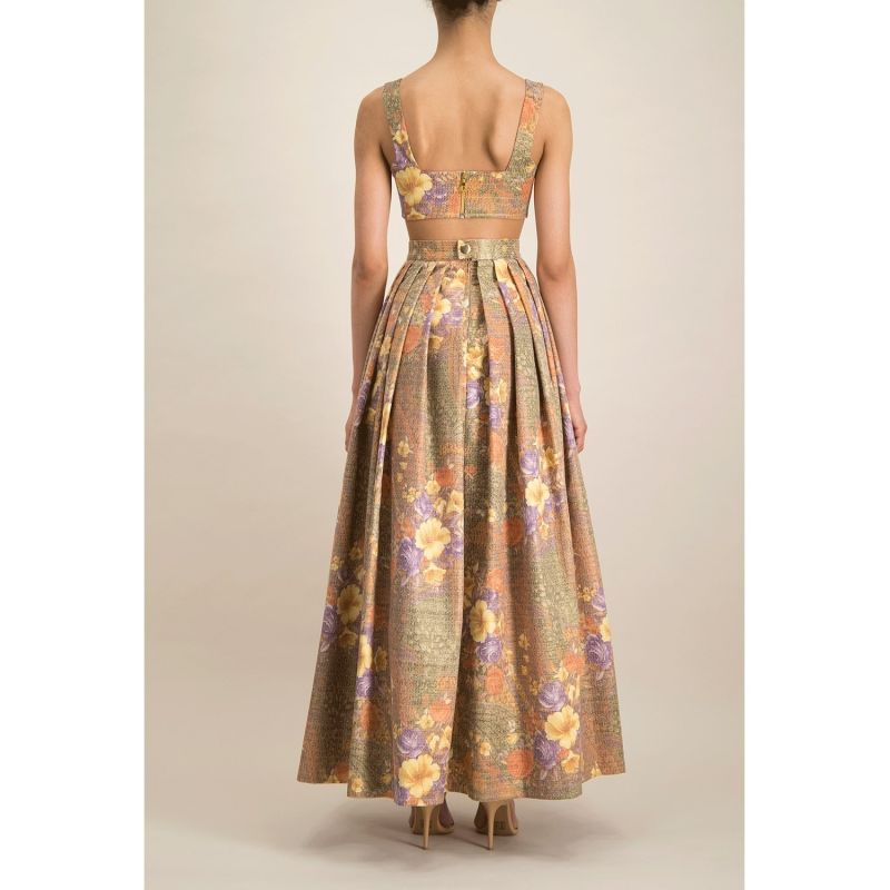 Iconic Ethereal Floral Evening Skirt image