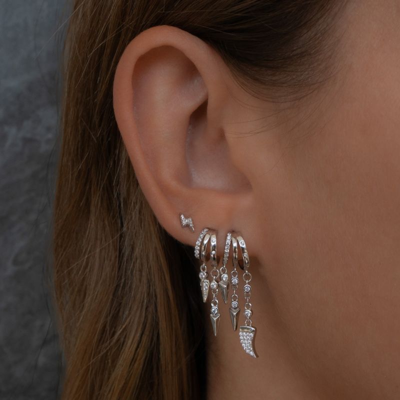 Cairo Earrings - Silver image