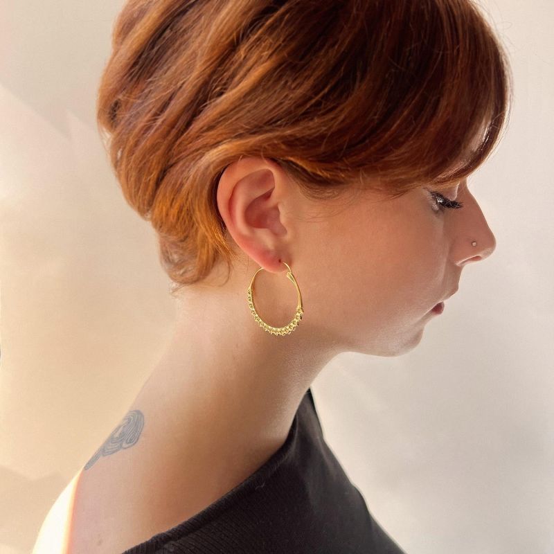 Calla Hoops Gold Small image