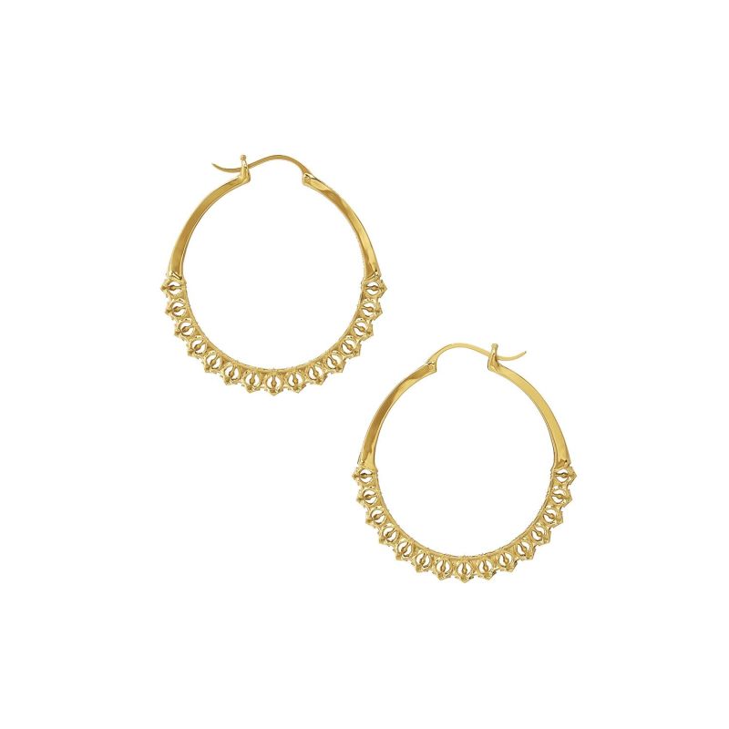 Calla Hoops Gold Small image