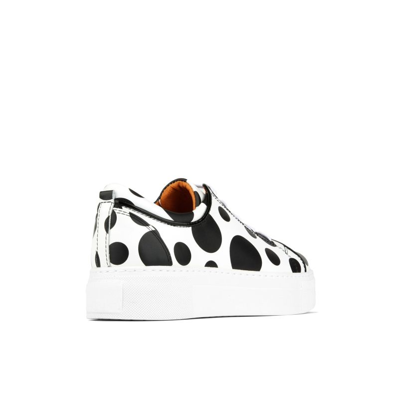 Camila - Black & White Polka Dot - Womens Designer Sneakers image