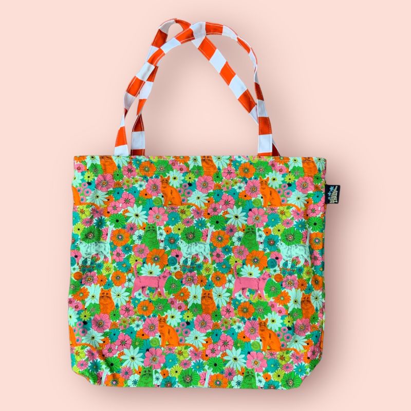 Camo Cats Tote Bag image