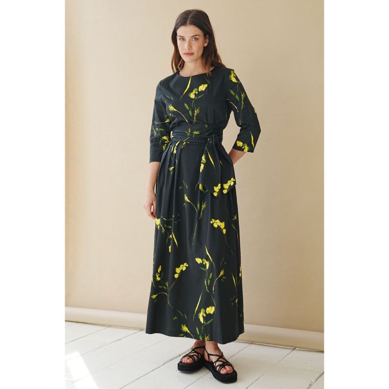 Canola Blossom Print Maxi Dress image