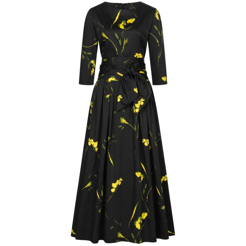 Canola Blossom Print Maxi Dress image