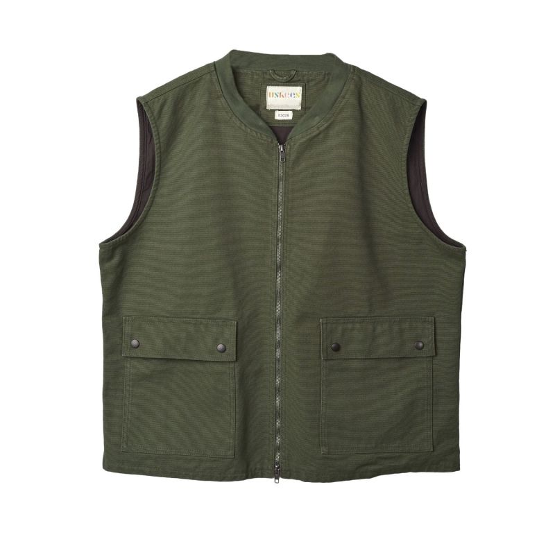 Green 2025 canvas vest