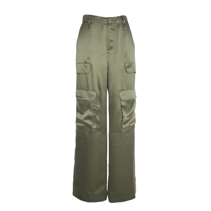 Cargo Pants Silk - Forest Green image