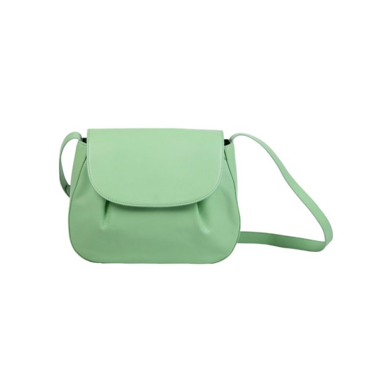 Carla Cross Body- Green Fig Soft Antique Leather image