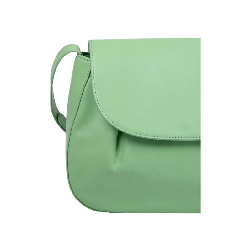 Carla Cross Body- Green Fig Soft Antique Leather image