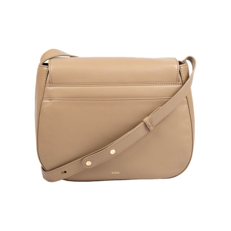 Carla Cross Body- Taupe Soft Antique Leather image