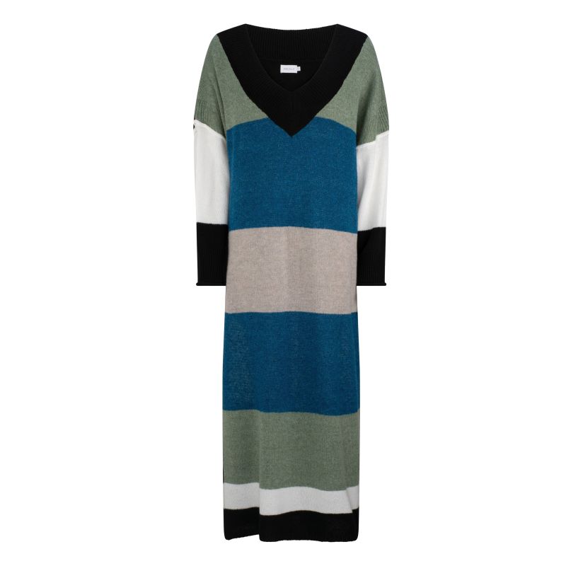 Carmel Dress - Stripe Multi image