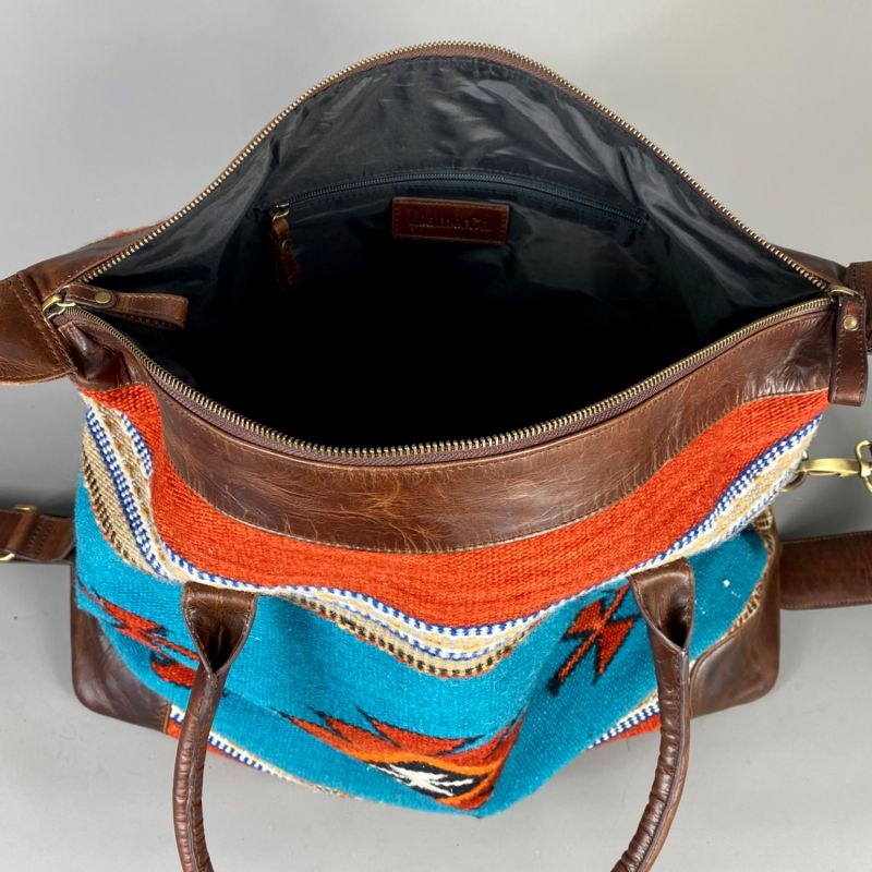 Carpet Weekend Holdall With Leather Trim image