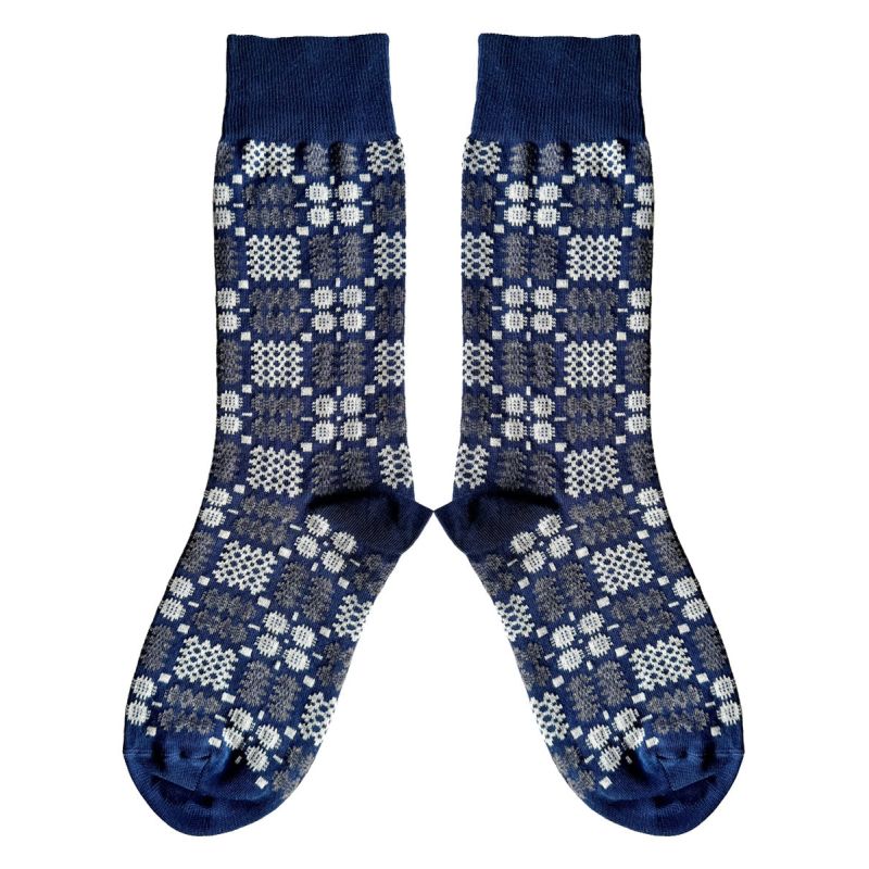 Carthen Socks - Marine Blue image