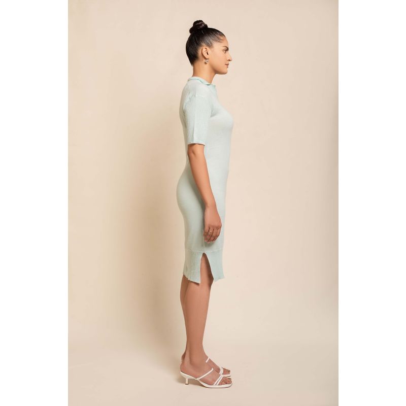 Cashmere Formal Polo Midi Dress image