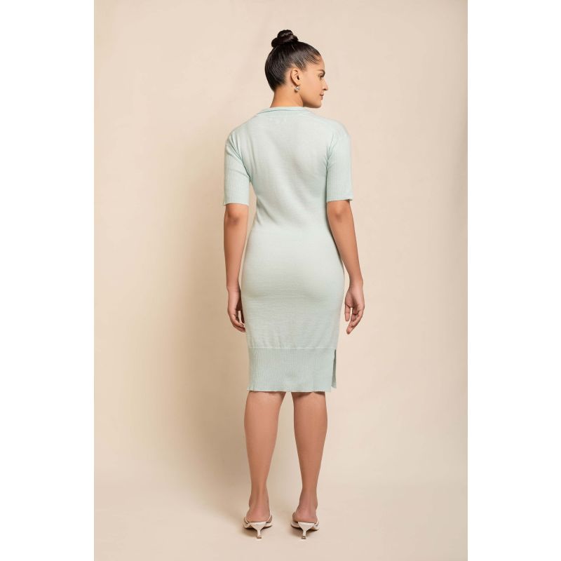 Cashmere Formal Polo Midi Dress image