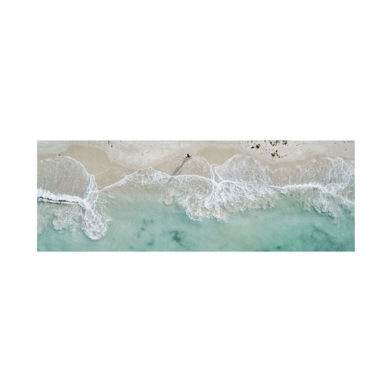 Cashmere & Wool Nature Scarf — Ocean image