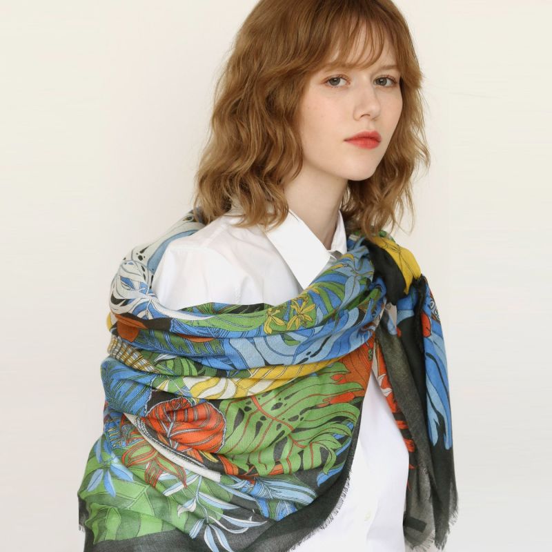 Cashmere Silk Tropical Scarf image