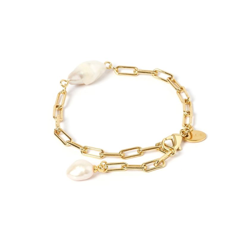 Danielle Gold & Pearl Bracelet image