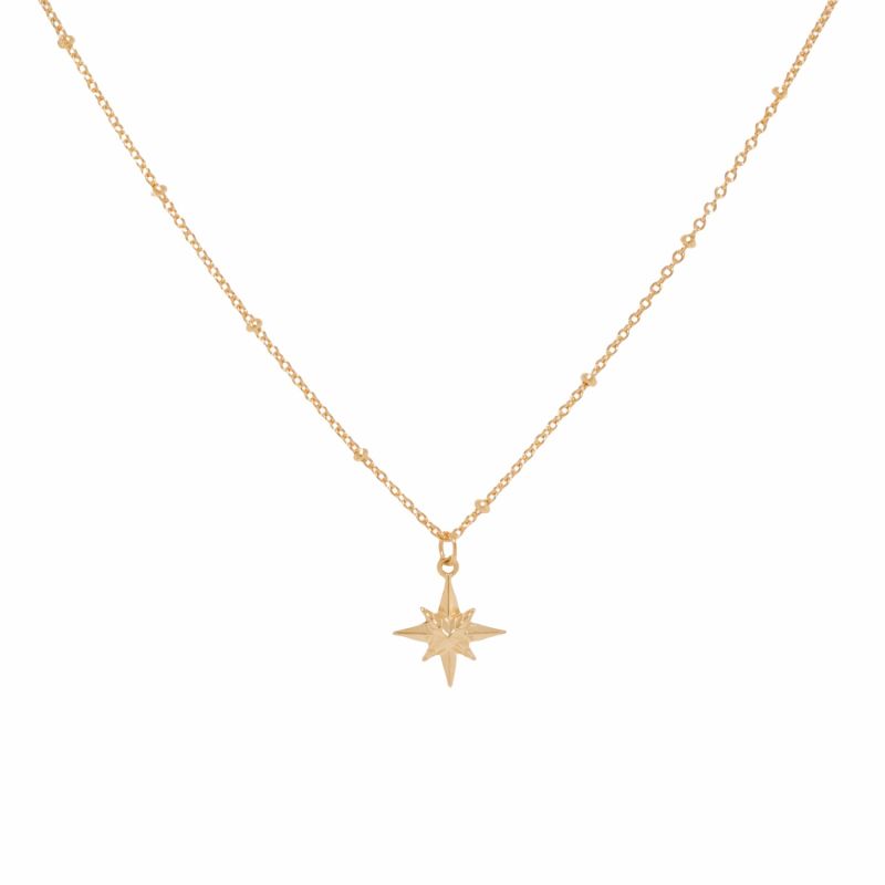 Celeste Gold Pendant Necklace image