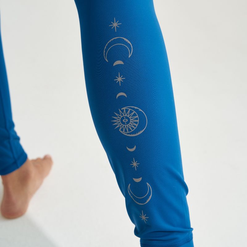 Celestial Leggings Marine Blue image