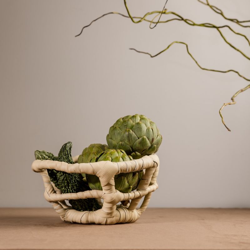 Centrepiece Leather Bowl image