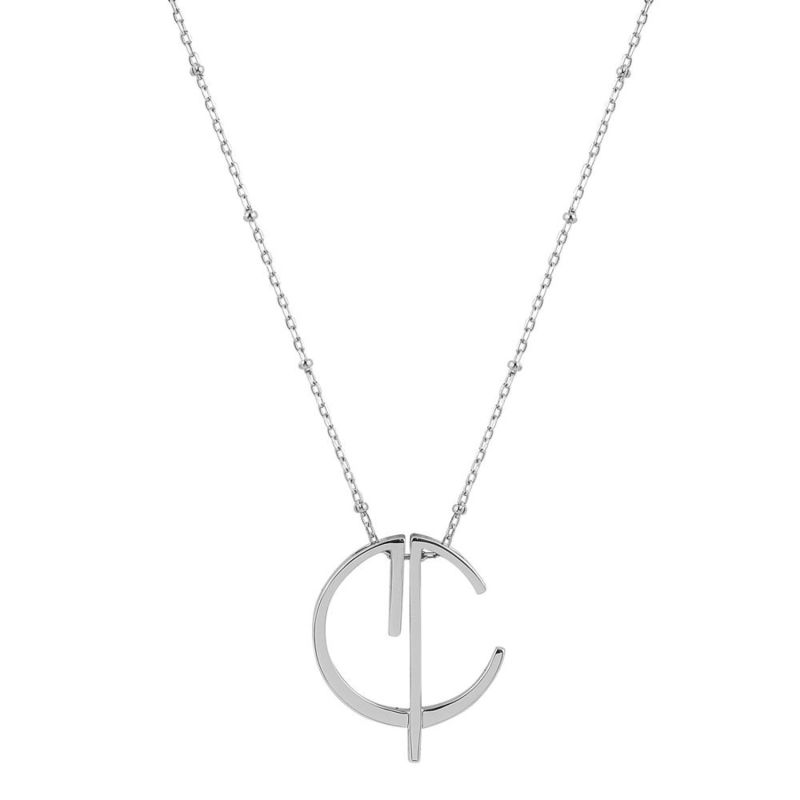 Cvlcha Hollow Necklace - Silver image