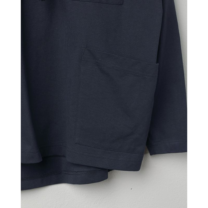 The 3032 Tie Neck Smock – Midnight Blue image