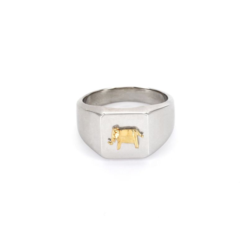 Signet Ring Elephant image