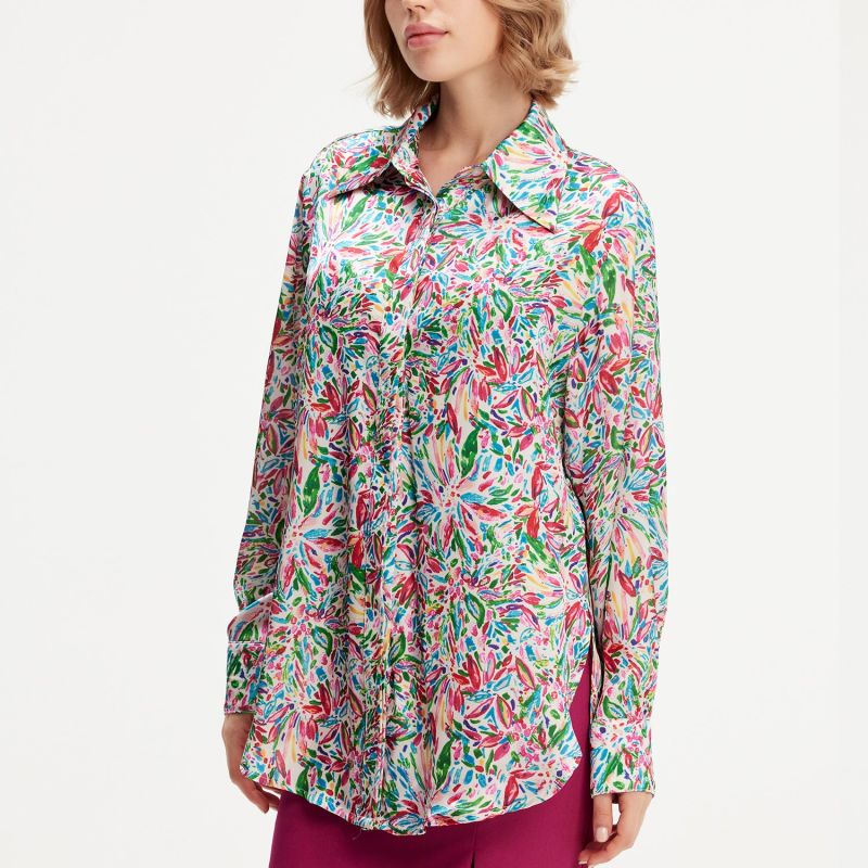 women's cotton blouse liberty multi