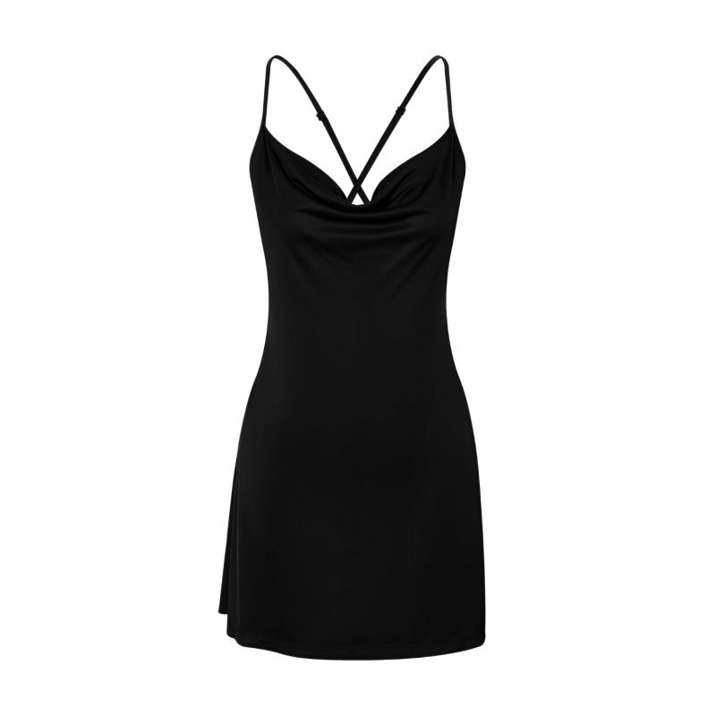 Chic Nights Cowl Neck Short Dress image