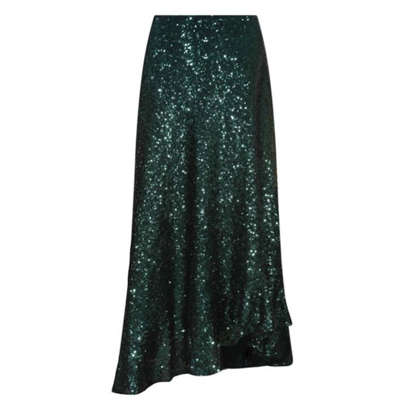 Chica Skirt Green Sequins image