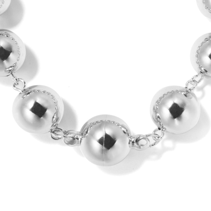 Chunky Round Ball Bracelet MMRZ Undefined Jewelry Wolf & Badger